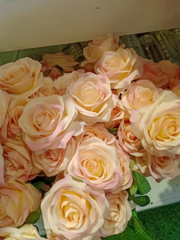 ARO304L Roses Pink Peach - Image 3