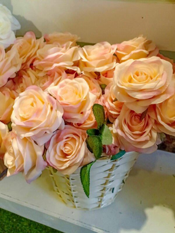 ARO304L Roses Pink Peach - Image 2