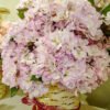 AHY302L Hydrangea White Purple - Image 3