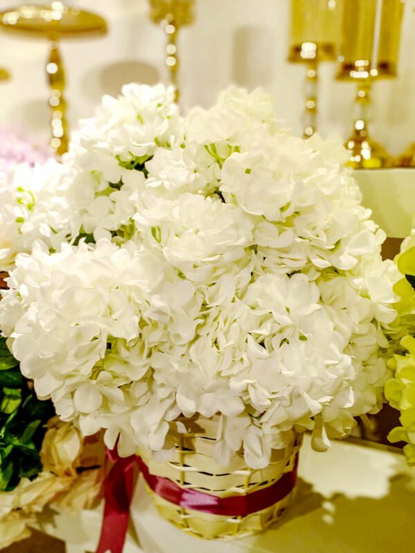 AHY101L Hydrangea White - Image 3