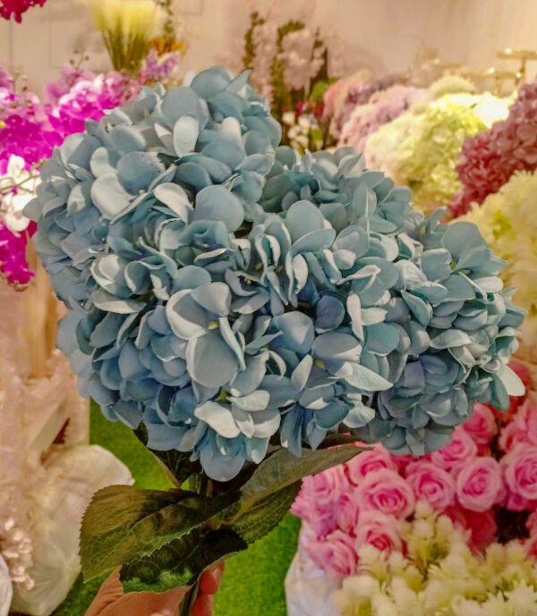 AHY504L Hydrangea Mint Green - Image 2