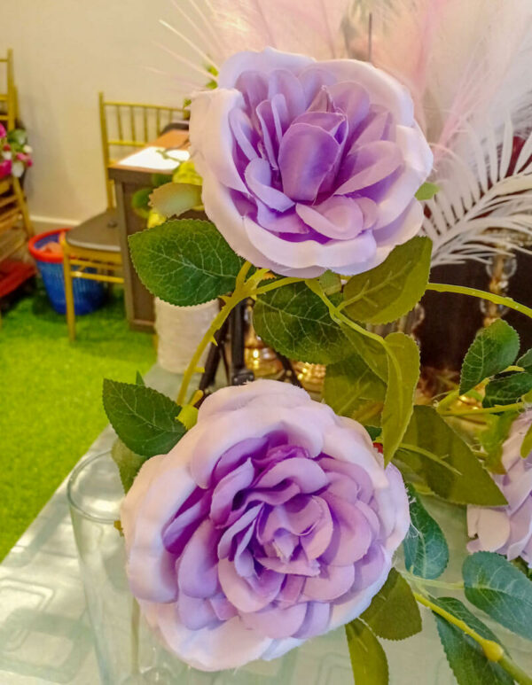 APR602L Prickly Roses Purple - Image 3