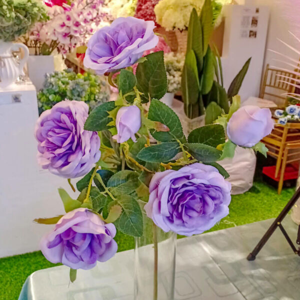 APR602L Prickly Roses Purple