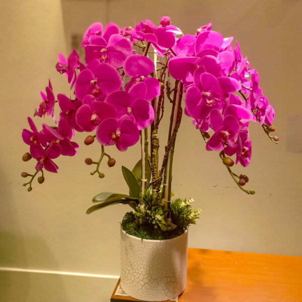 GBO602L2 Artificial Orchid 2 - Purple