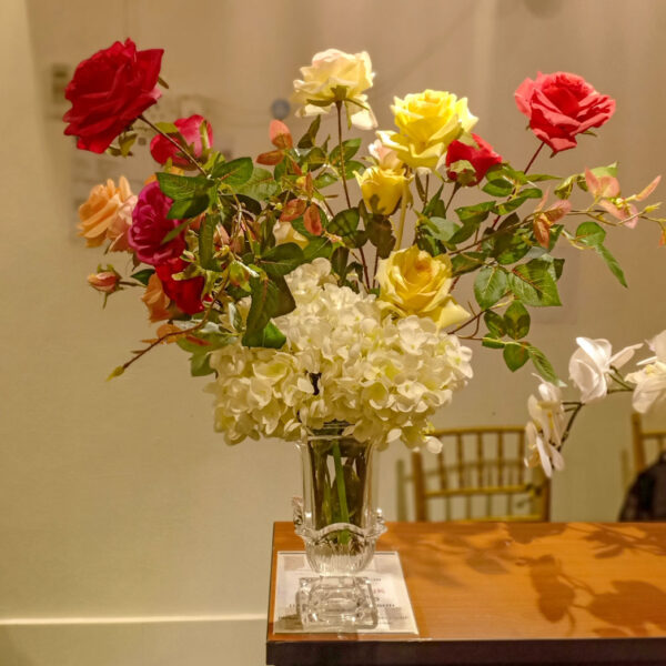GBP101L Mix Artificial Prickly Rose