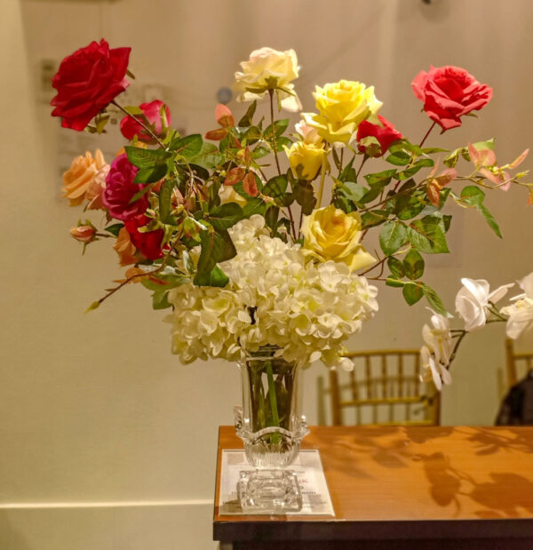 GBP101L Mix Artificial Prickly Rose