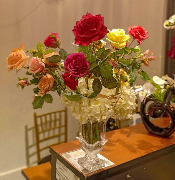 GBP101L Mix Artificial Prickly Rose - Image 2