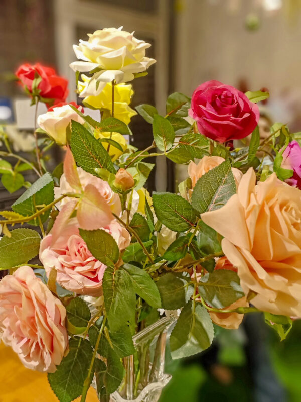 GBP101L Mix Artificial Prickly Rose - Image 3